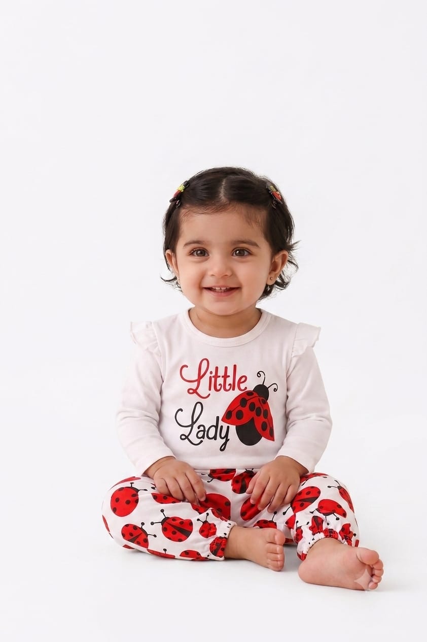 Little Lady Bodysuit Set