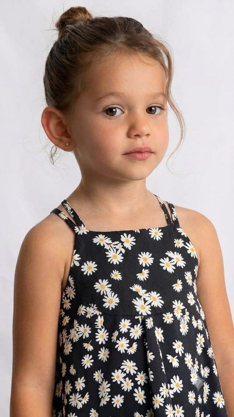 Sleeveless Print Dress