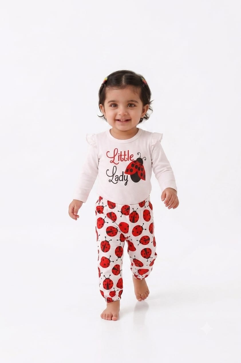 Little Lady Bodysuit Set