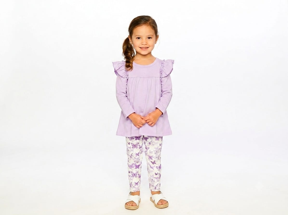 Lavender Flutter Co-ord Set